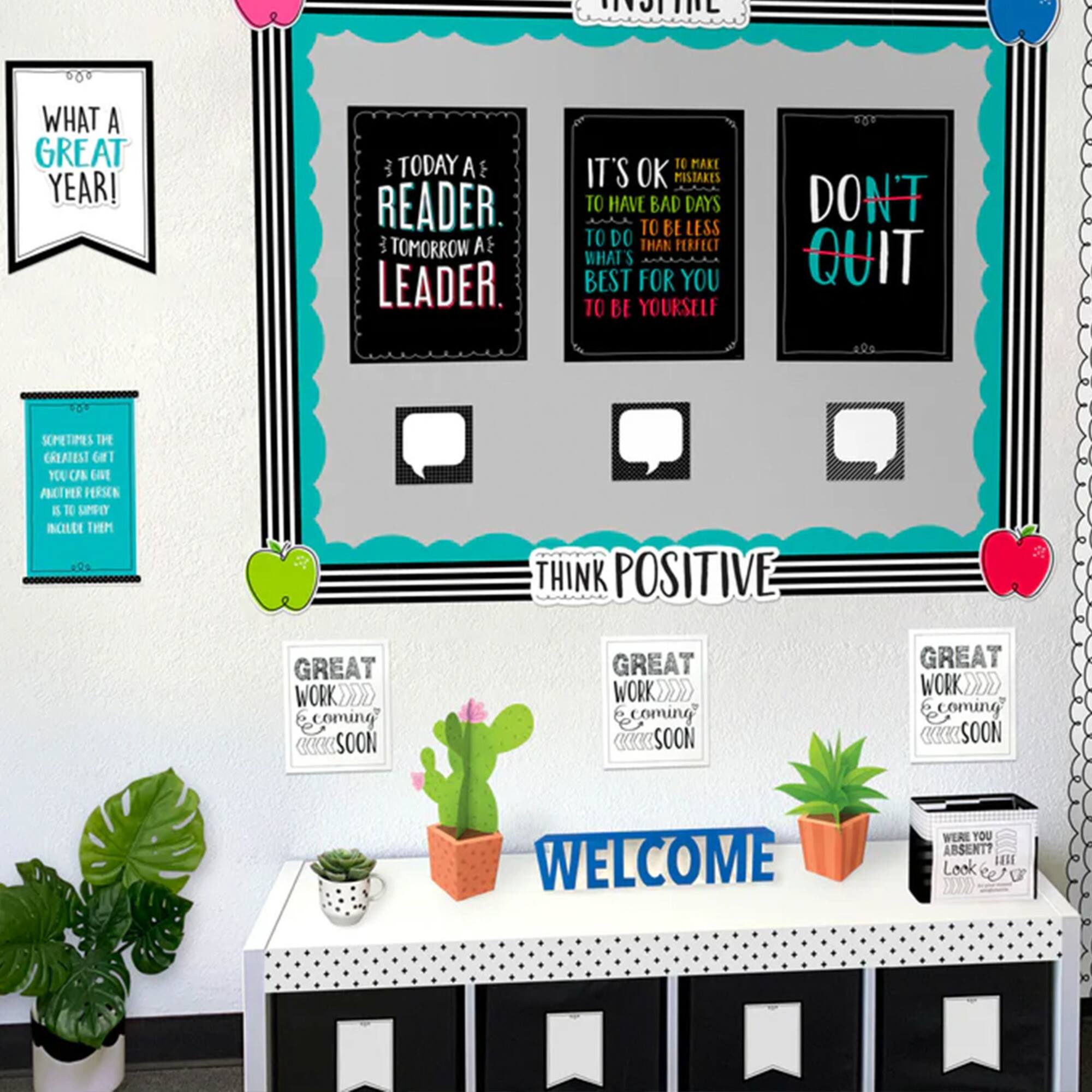 Creative Teaching Press® Quote Cards Designer Cut-Outs, 3 Packs of 36